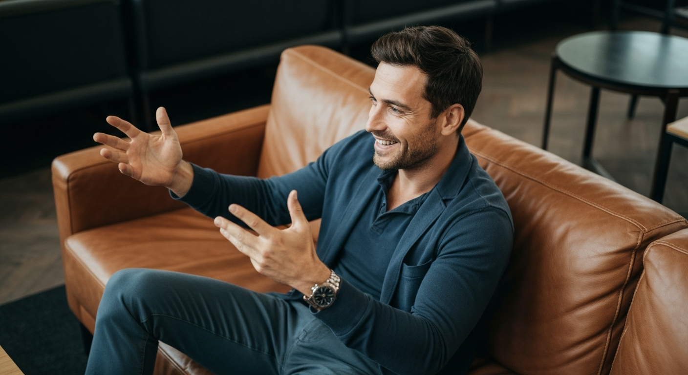 Körpersprache Männer: Diese Signale wirken attraktiv