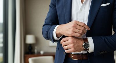 Accessoires Männer: Uhren, Gürtel und Schmuck richtig kombinieren